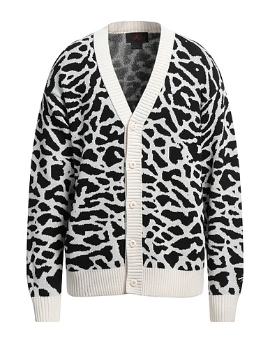 JORDAN Strickjacke Off white 80% Polyester, 18% Wolle, 1% Nylon, 1% Elastan