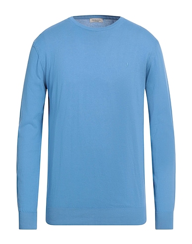 JECKERSON Jumper Light blue 100% Cotton