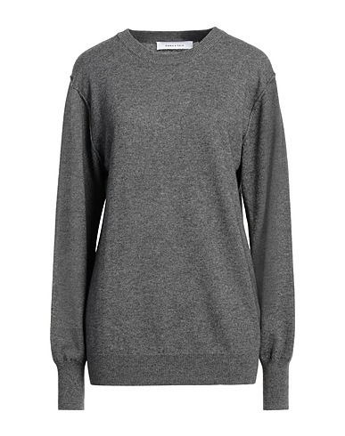 EMMA & GAIA Pullover Grigio 45% Lana, 30% Cachemire, 15% Viscosa, 10% Poliammide