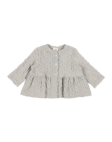 CAFFÉ D'ORZO Solid colour shirts & blouses Light grey 60% Cotton, 30% Polyamide, 10% Elastane