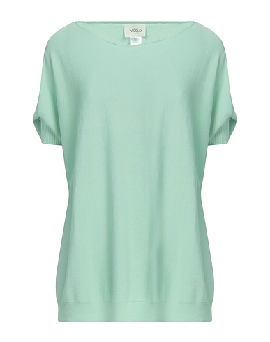 VICOLO Sweater Light green 63% Viscose, 37% Polyamide