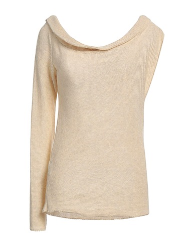 LA HAINE INSIDE US Sleeveless sweater Sand 50% Cotton, 50% Acrylic