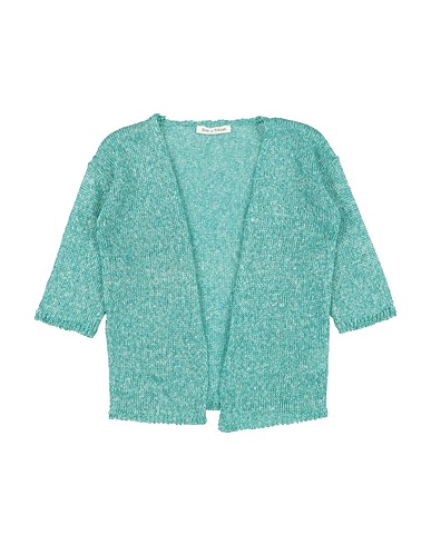 ZHOE & TOBIAH Cardigan Emerald green 100% Linen
