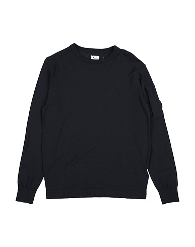 C.P. COMPANY UNDERSIXTEEN Pullover Blu notte 100% Cotone