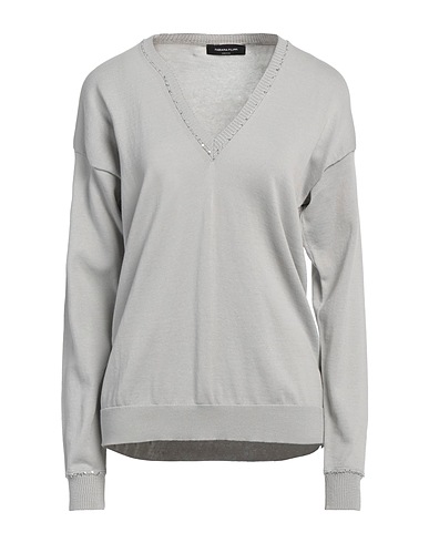 FABIANA FILIPPI Jumper Light grey 100% Cotton