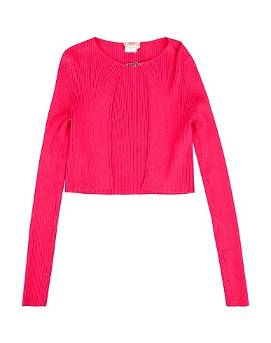 LIU •JO Cardigan Fuchsia 80% Viscose, 20% Polyamide
