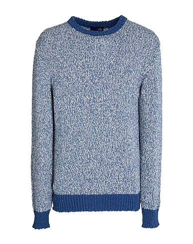 ROŸ ROGER'S Jumper Blue 100% Cotton