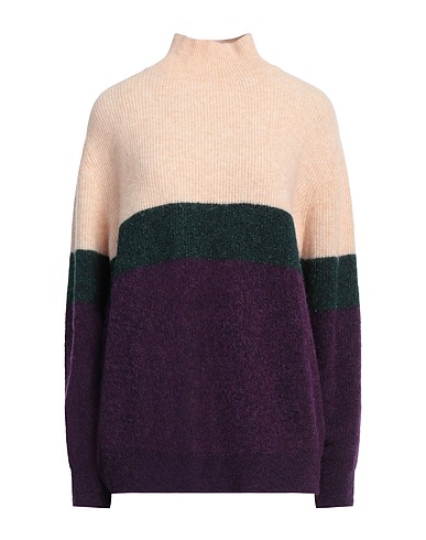 EMMA & GAIA Polo neck Beige 32% Wool, 32% Alpaca wool, 30% Polyamide, 6% Elastane