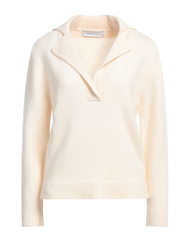 EMMA & GAIA Jumper Off white 45% Wool, 30% Cashmere, 15% Viscose, 10% Polyamide
