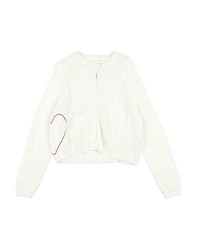 DOUUOD Cardigan Ivory 65% Cotton, 35% Polyamide