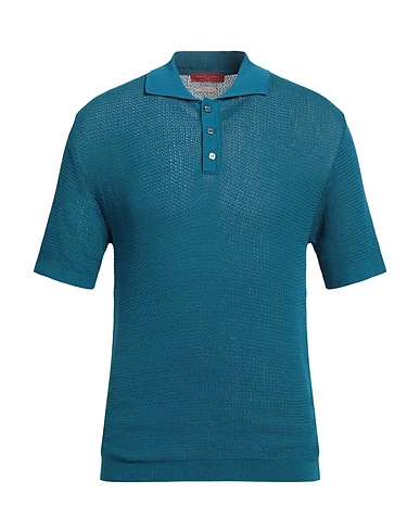 DANIELE FIESOLI Sweater Deep teal 100% Cotton