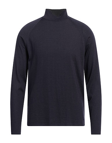 DUNHILL Cashmere jumper Midnight blue 70% Cashmere, 30% Mulberry silk