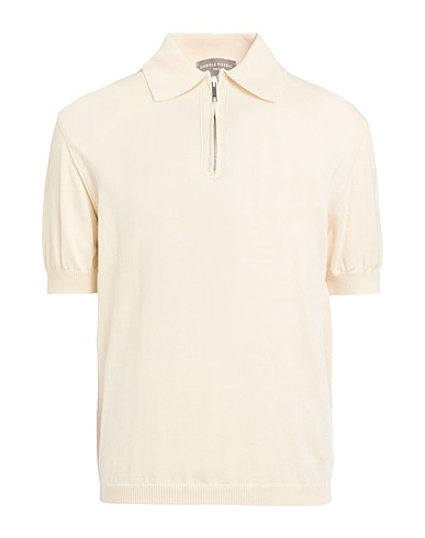 DANIELE FIESOLI Pullover Elfenbein 100% Baumwolle