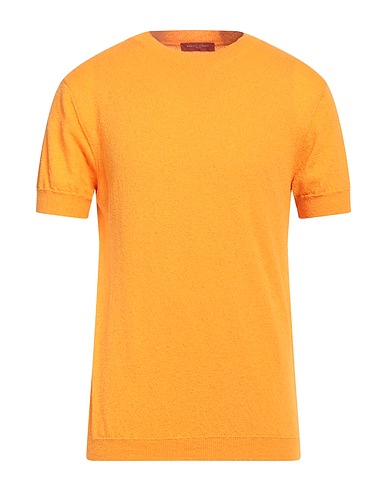 DANIELE FIESOLI Pullover Arancione 74% Cotone, 26% Poliammide