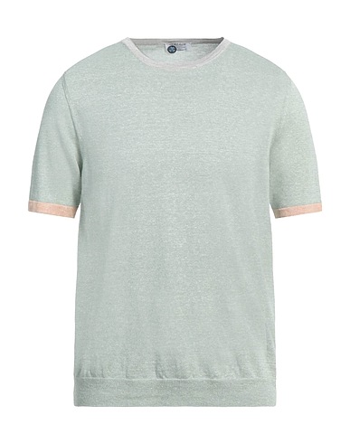 HERITAGE Jumper Light green 68% Linen, 32% Cotton