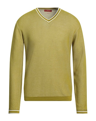 DANIELE FIESOLI Jumper Lime green 100% Cotton