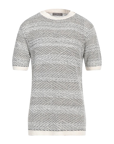 DANIELE FIESOLI Sweater Black 70% Linen, 20% Cotton, 10% Polyamide