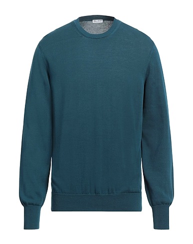 ALAIN FRACASSÍ Jumper Deep teal 100% Cotton