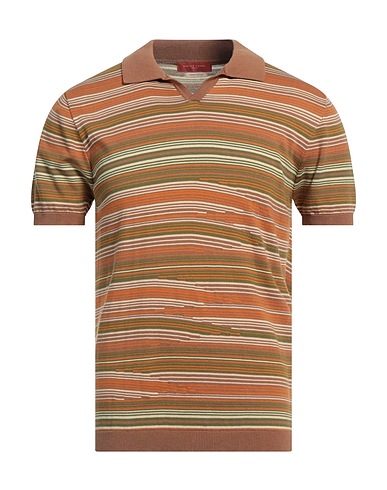 DANIELE FIESOLI Sweater Light brown 100% Cotton