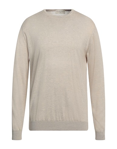 FILIPPO DE LAURENTIIS Pullover Beige 55% Seta, 45% Cotone
