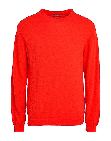 DANIELE FIESOLI Pullover Rosso pomodoro 74% Cotone organico, 26% Poliammide