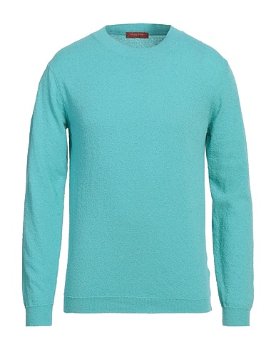 DANIELE FIESOLI Sweater Turquoise 74% Organic cotton, 26% Polyamide