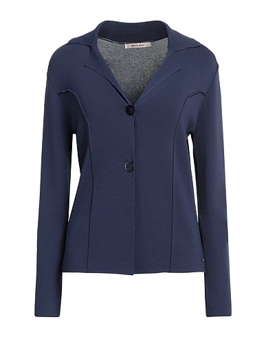 WHITE WISE Cardigan Blu notte 65% Viscosa, 35% Nylon
