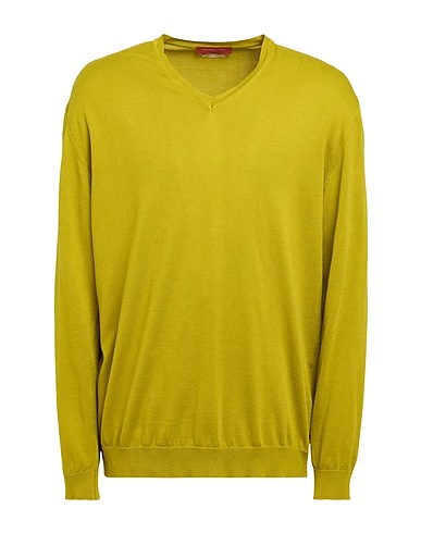 DANIELE FIESOLI Jumper Lime green 100% Cotton