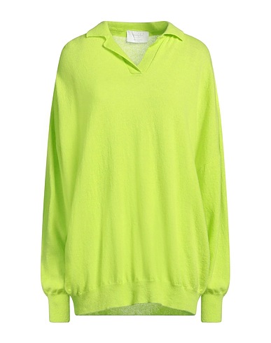 DANIELE FIESOLI Sweater Lime green 55% Merino Wool, 45% Cashmere