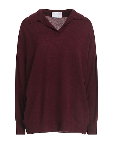 DANIELE FIESOLI Pullover Bordeaux 55% Lana Merino, 45% Cachemire