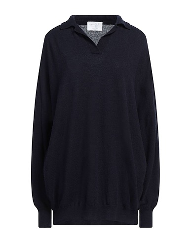DANIELE FIESOLI Sweater Navy 55% Merino Wool, 45% Cashmere