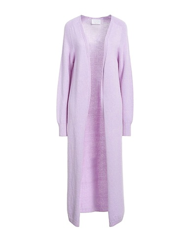 DANIELE FIESOLI Cardigan Lilac 55% Merino Wool, 45% Cashmere