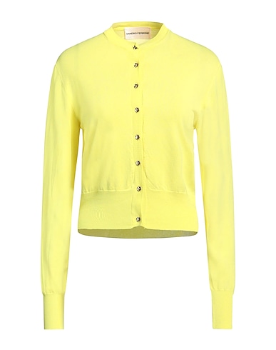SANDRO FERRONE Cardigan Yellow 65% Viscose, 35% Polyamide