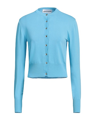 SANDRO FERRONE Cardigan Azure 65% Viscose, 35% Polyamide