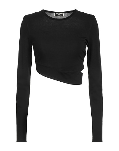 ELISABETTA FRANCHI Sweater Black 71% Viscose, 29% Polyamide