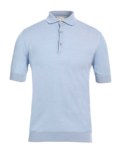 FILIPPO DE LAURENTIIS Sweater CELESTE 55% Silk, 45% Linen