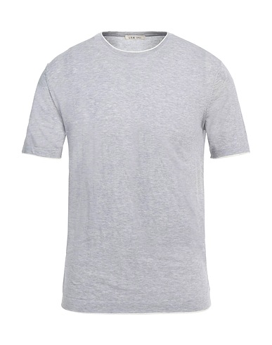 L.B.M. 1911 Pullover Grigio 100% Cotone