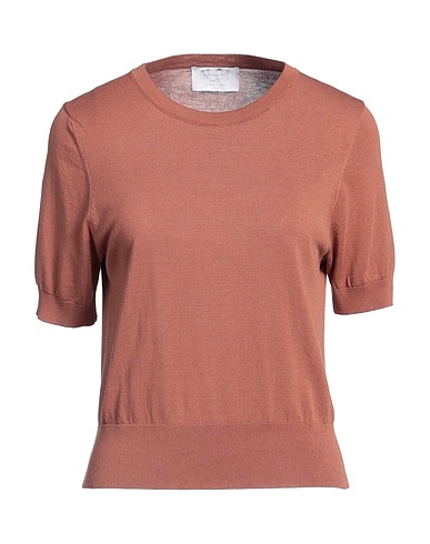 DANIELE FIESOLI Jumper Brown 60% Cotton, 40% Modal