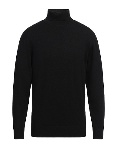 SEINSE Turtleneck Black 50% Viscose, 27% Polyester, 23% Nylon
