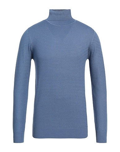 SEINSE Polo neck Pastel blue 70% Viscose, 30% Nylon