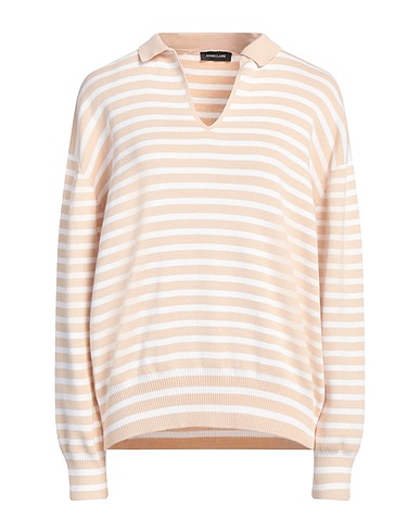 ANNECLAIRE Jumper Beige 100% Cotton