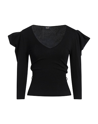 LIU •JO Jumper Black 80% Viscose, 20% Polyamide