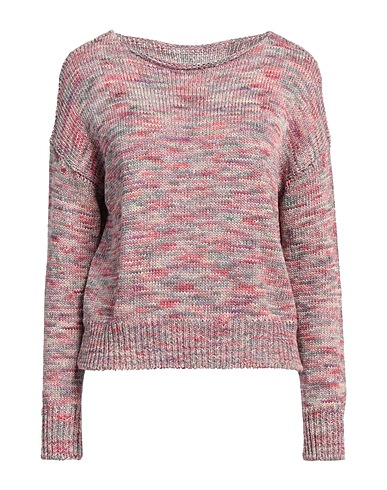 BASE MILANO Pullover Rosa 77% Baumwolle, 23% Leinen