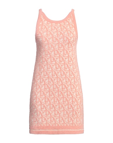 PALM ANGELS Sheath dress Pink 53% Polyamide, 47% Virgin Wool