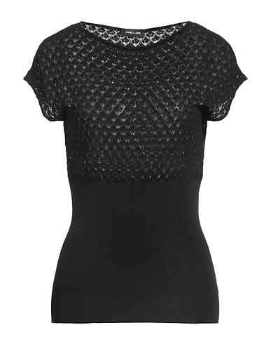 ANNECLAIRE Jumper Black 80% Viscose, 20% Polyamide