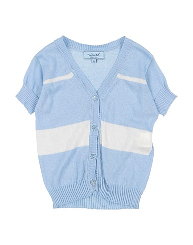 MIMISOL STRICKWAREN Himmelblau 100% Baumwolle