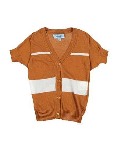 MIMISOL Cardigan Brown 100% Cotton