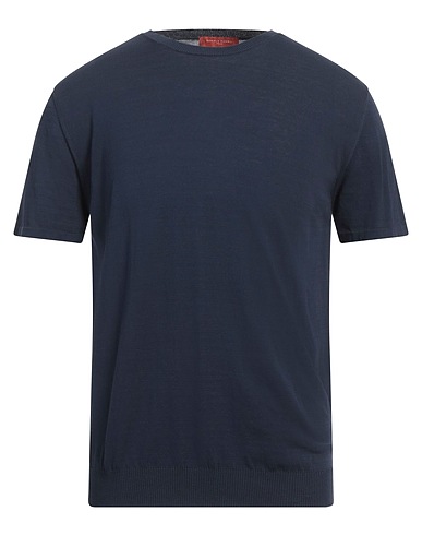 DANIELE FIESOLI Jumper Navy blue 100% Cotton