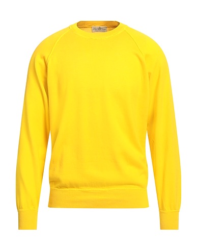 DELLA CIANA Pullover Giallo ocra 100% Cotone