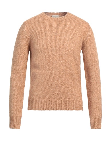 BROOKSFIELD Jumper Camel 51% Alpaca wool, 49% Cotton